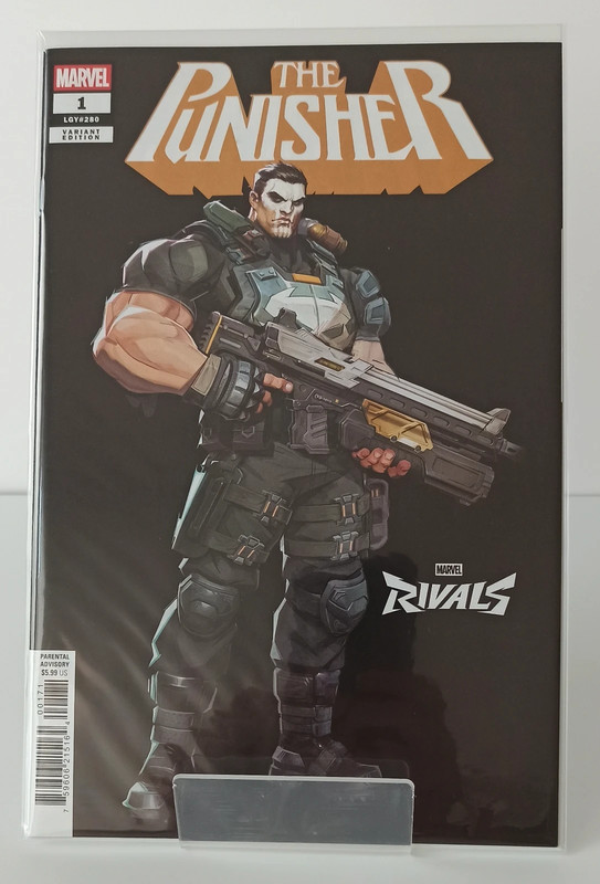 Punisher 1 NetEase Games Marvel Rivals Variant Cover Marvel Comics Nuovo