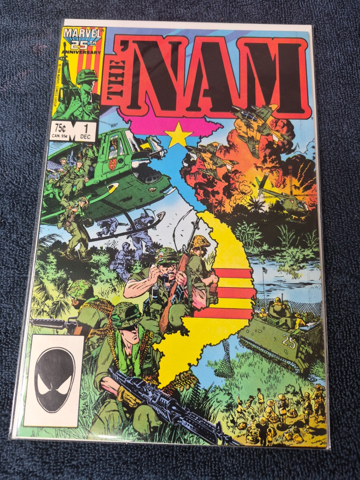 Marvel The 'Nam 1 seconda stampa 1986 quasi nuovo $10 spedizione combinata piatta
