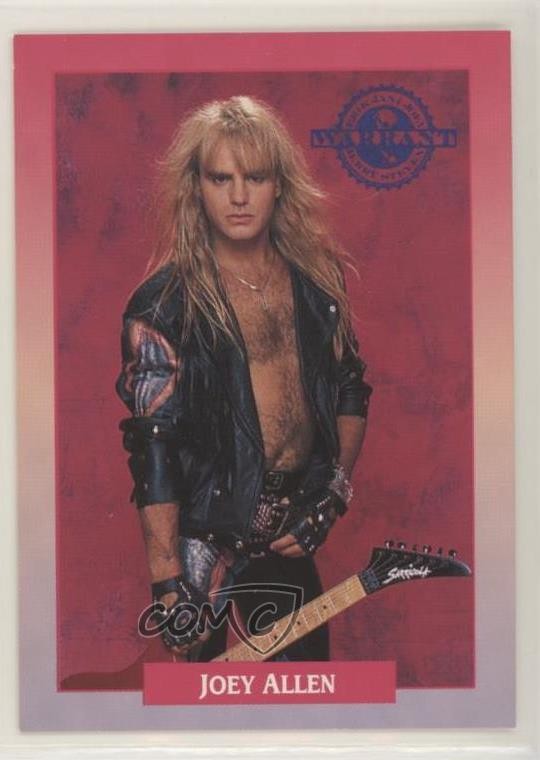 1991 Brockum RockCards Joey Allen #233 1q9