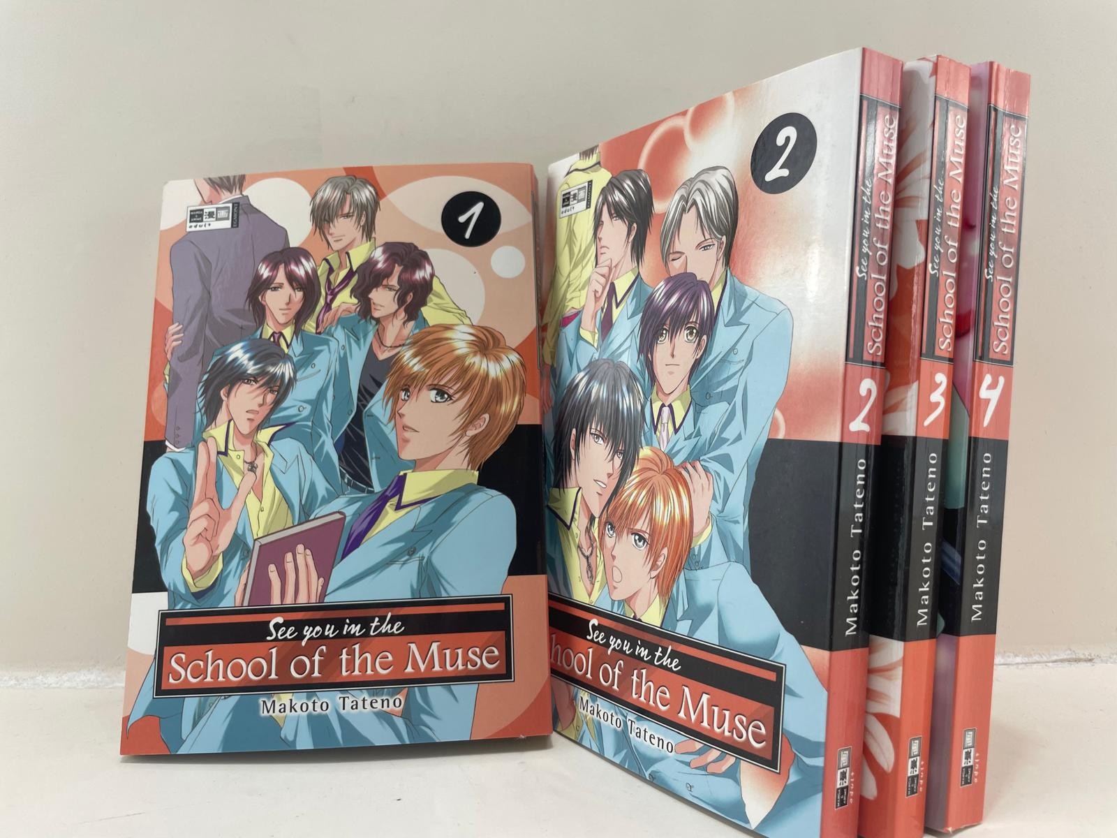 See you in the School of the Muse 1-4, completo, manga in buone condizioni, italiano