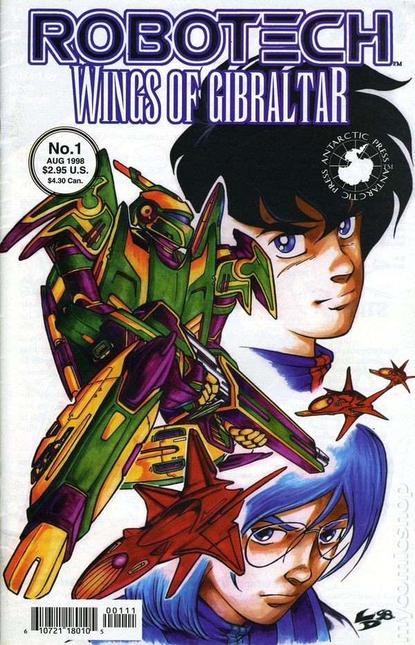 Robotech Ali di Gibilterra #1 VG/FN 5.0 1998 Immagine Stock Basso Grado