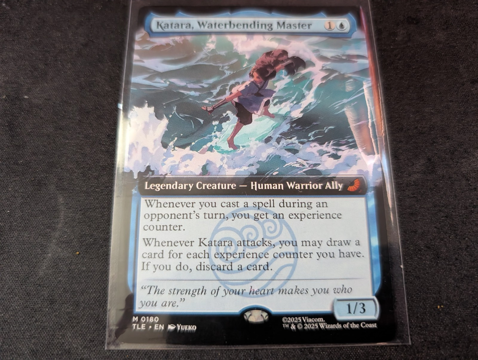 MTG Magic the Gathering Katara, Waterbending Master Extended TLE!