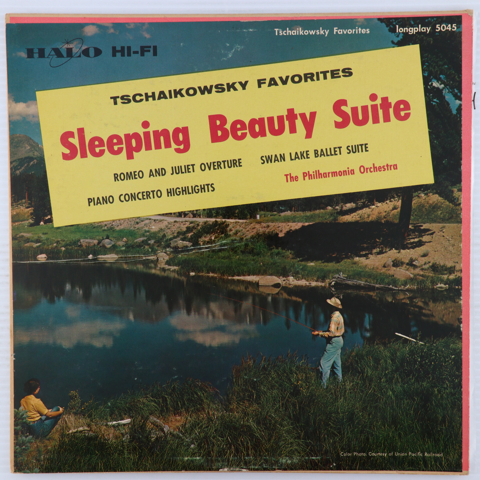 Philharmonia Orchestra – Tschaikowsky Swan Lake, Sleeping Beauty LP Halo 5045