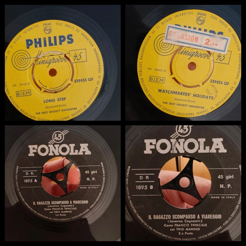 Vinili 45 giri a partire da 2€