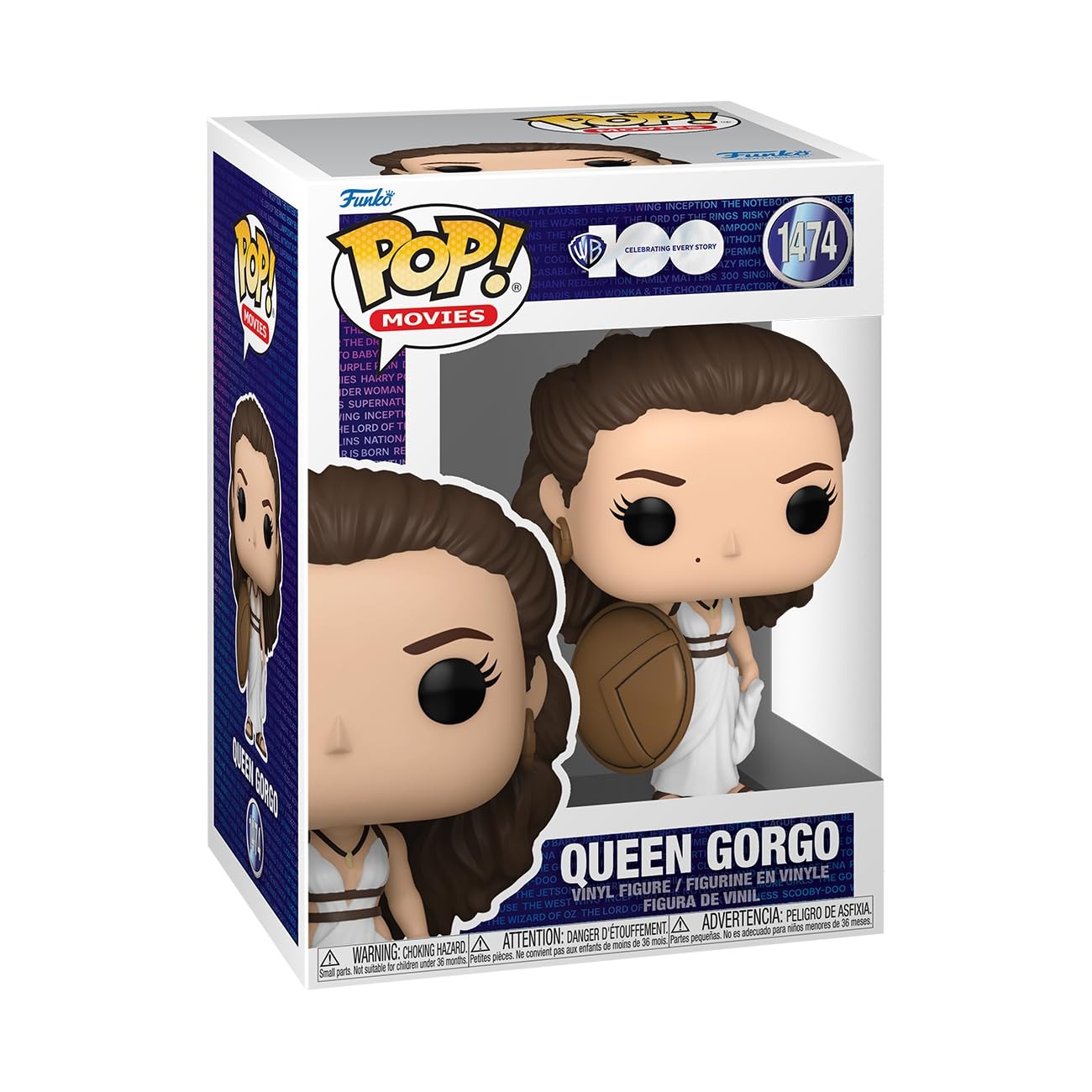 Funko Pop! Movies: 300 - Queen Gorgo - 300 The Movie- Figura in Vini nC4t