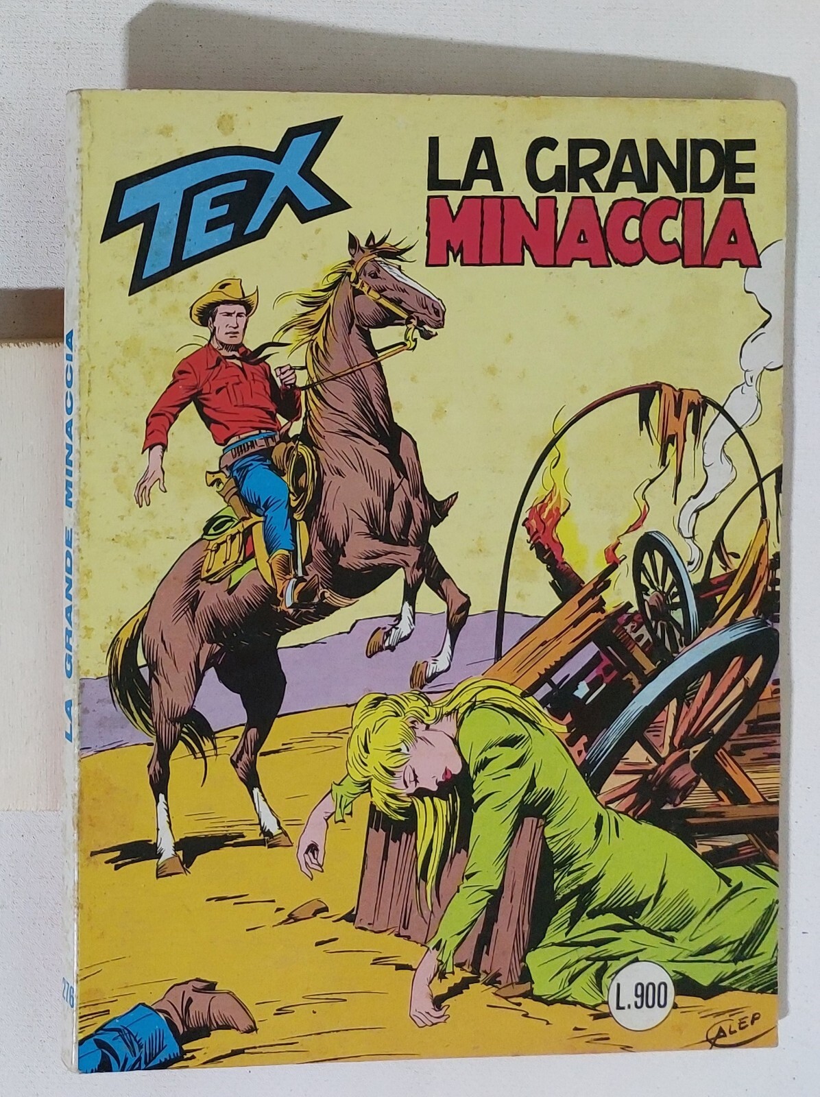 48213 TEX n. 276 - La grande minaccia - Bonelli 1983