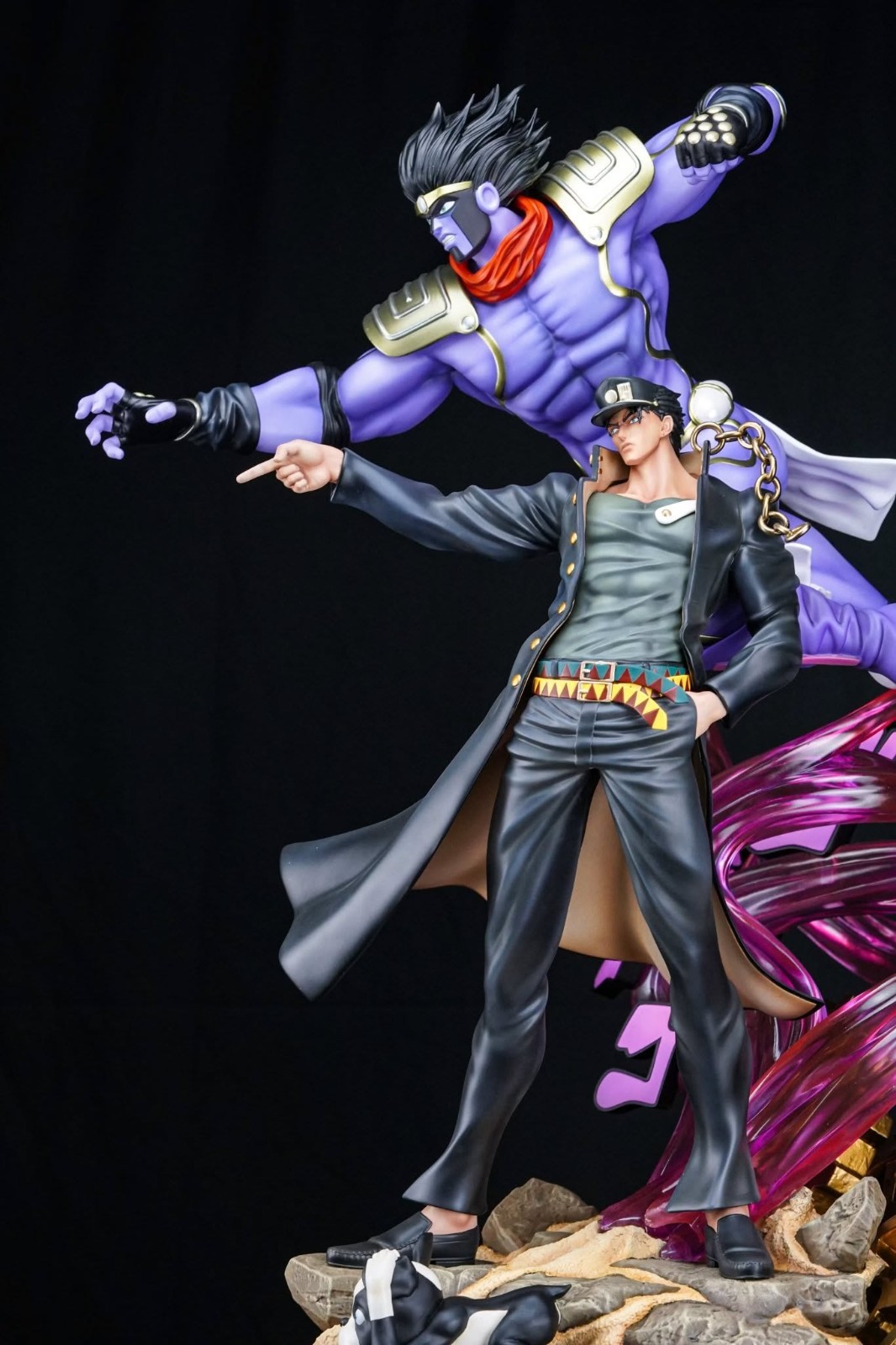 kujo jotaro player 1 studio jojo's bizarre adventure manga anime statue figurine