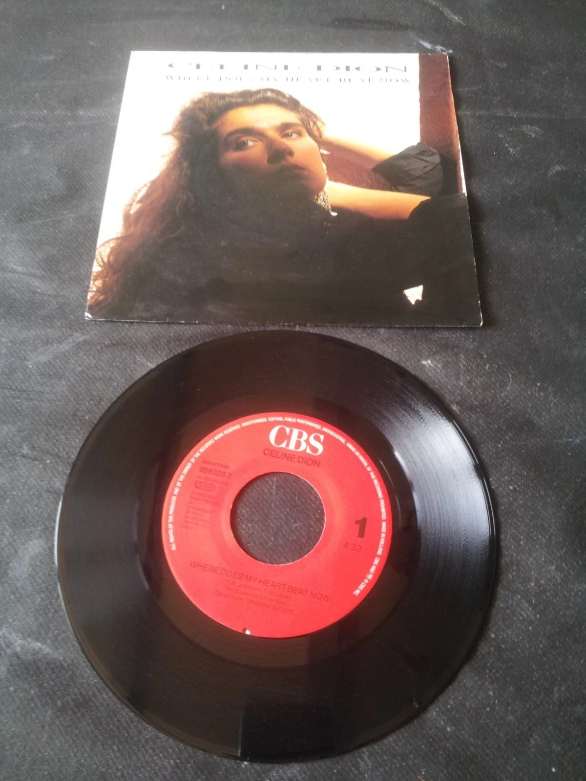 45 t -  Celine Dion – Where Does My Heart Beat Now