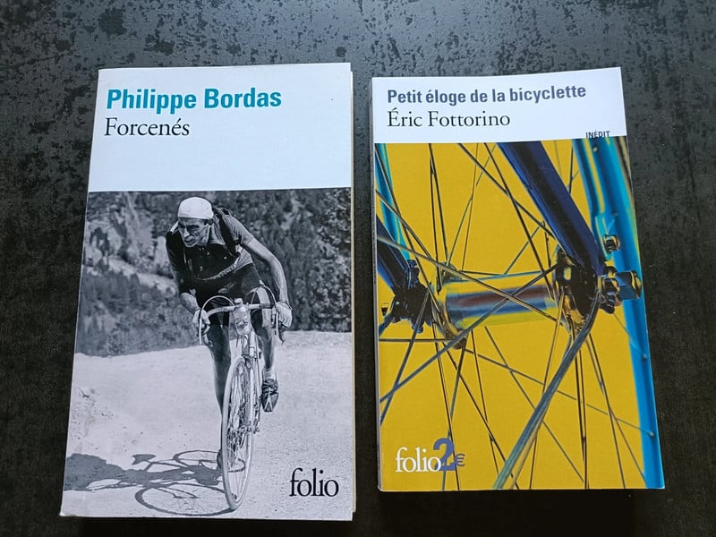 Livres de poche thème Bicylette
