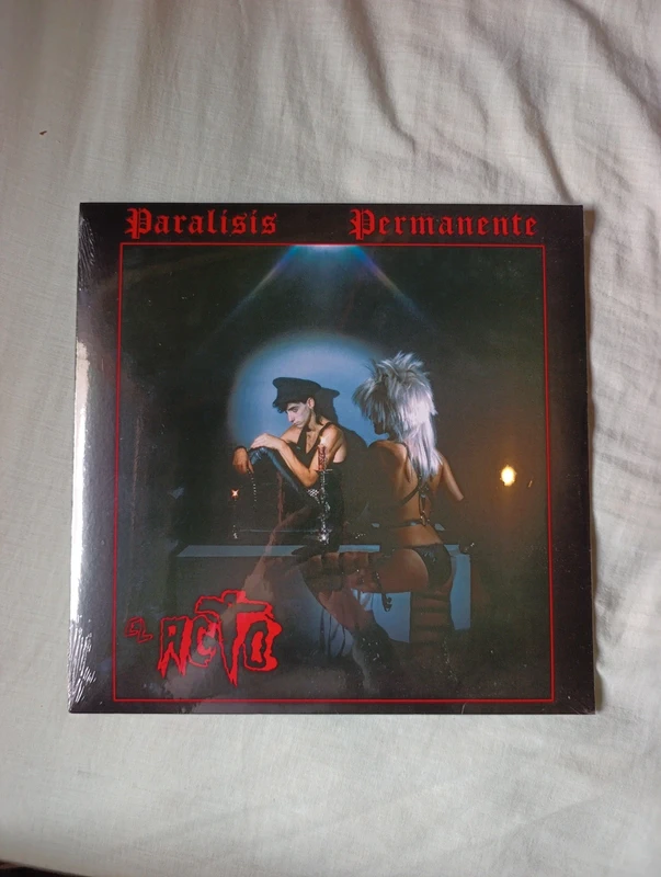 Vinilo Parálisis Permanente "el acto"