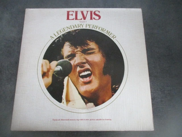 33t elvis presley -a legendary performer -complet