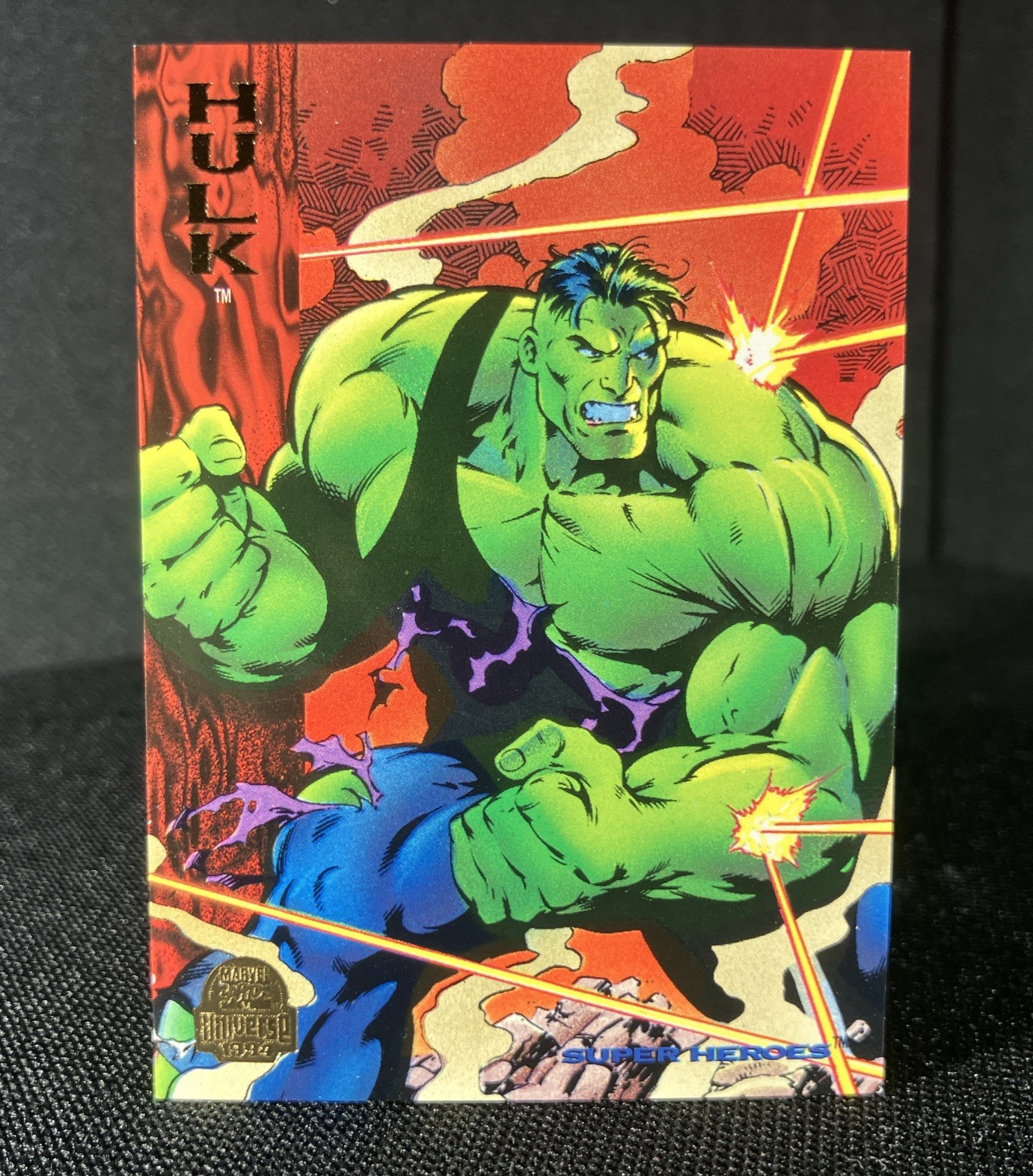 Hulk - 1994 Fleer Marvel Universe Serie V #190