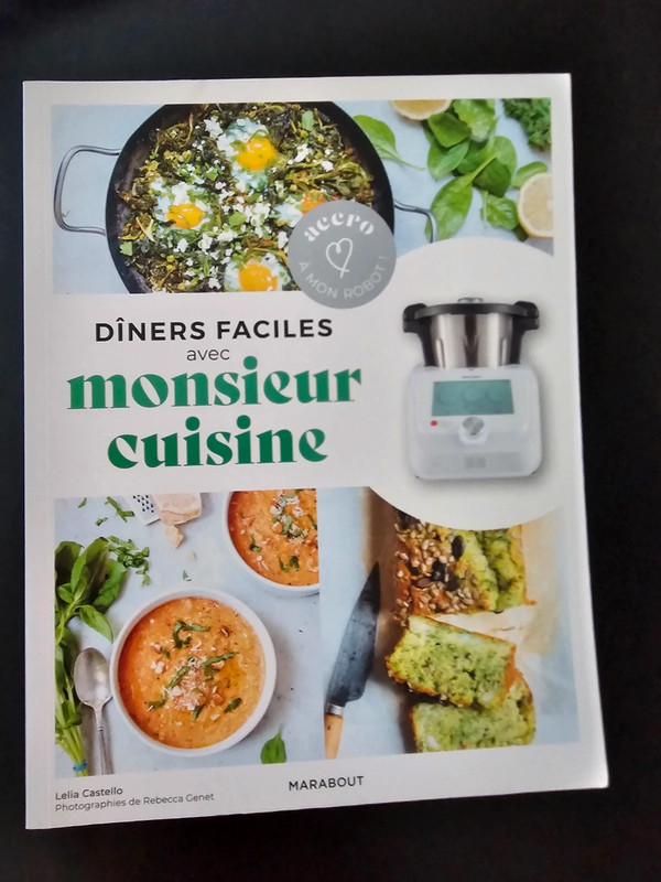 Livre recette monsieur cuisine neuf