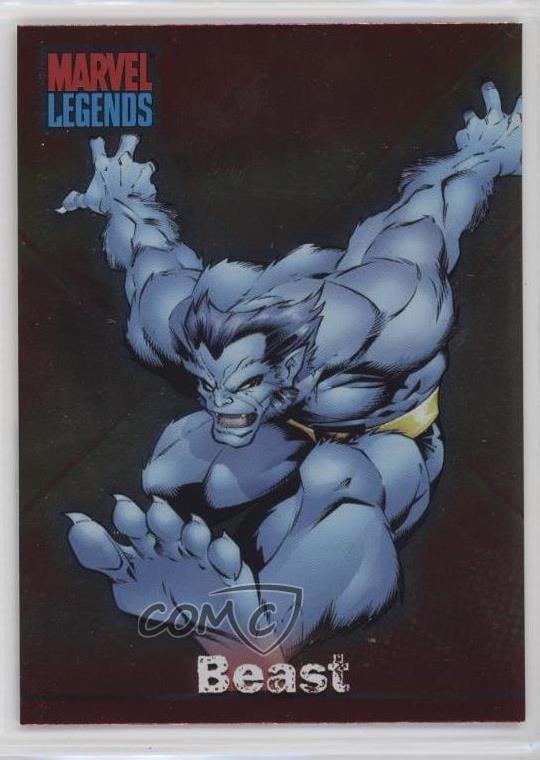 2001 Topps Marvel Legends Foil Beast #24 b8c
