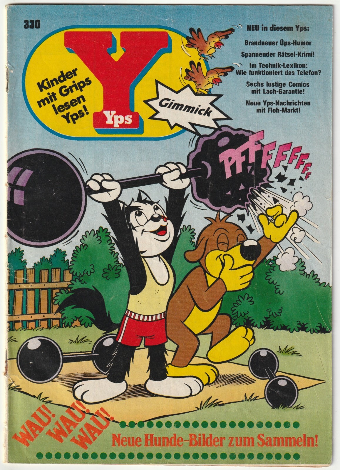 ✪ YPS #330 senza espediente, Gruner + anno 1982 COMICHEFT Z2/2-