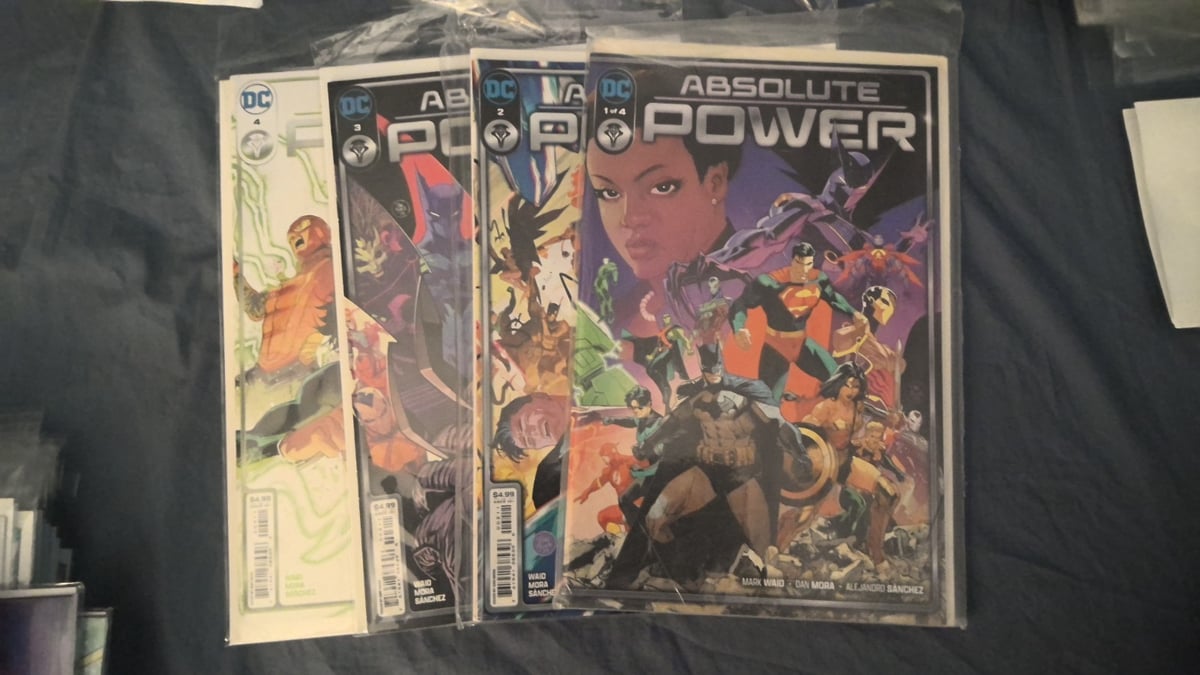 Absolute Power #1-4 set completo Mark Waid Dan Mora DC 2024