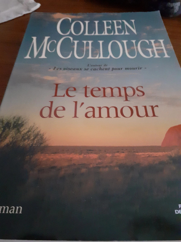 Livre de colleen MC culliugh