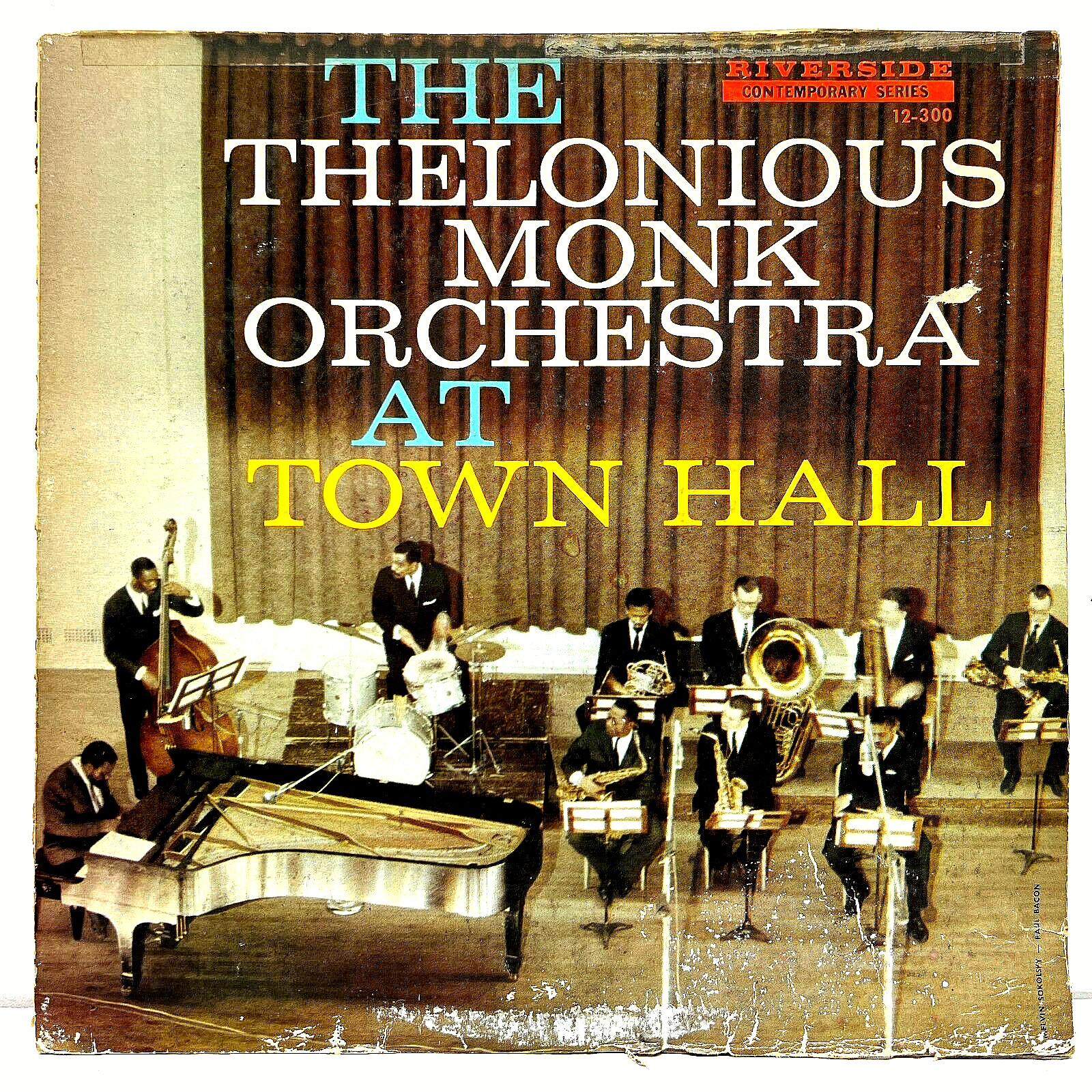 Thelonious Monk Orchestra At Town Hall 1959 Vinyl Riverside Records 1st Prs