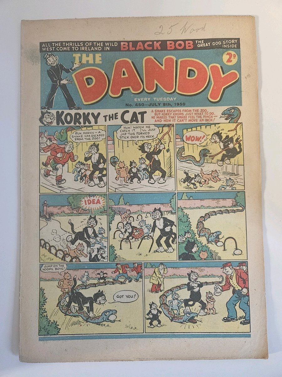 The Dandy Comic - #450 July 8th 1950  v/gd cond