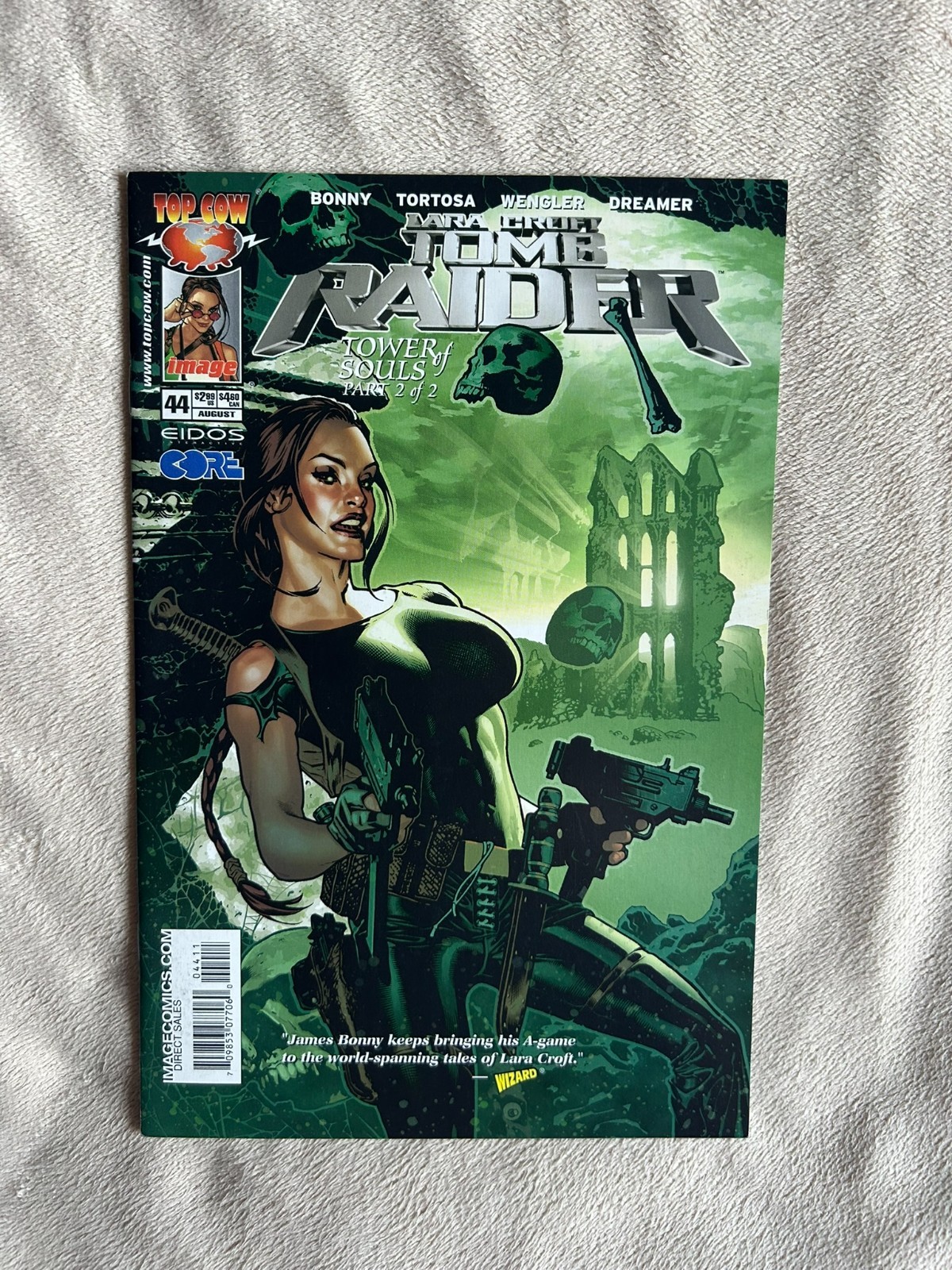 TOMB RAIDER #44 Lara Croft IN IRELAND Adam Hughes Cover (2001) Top Cow VF/VF+