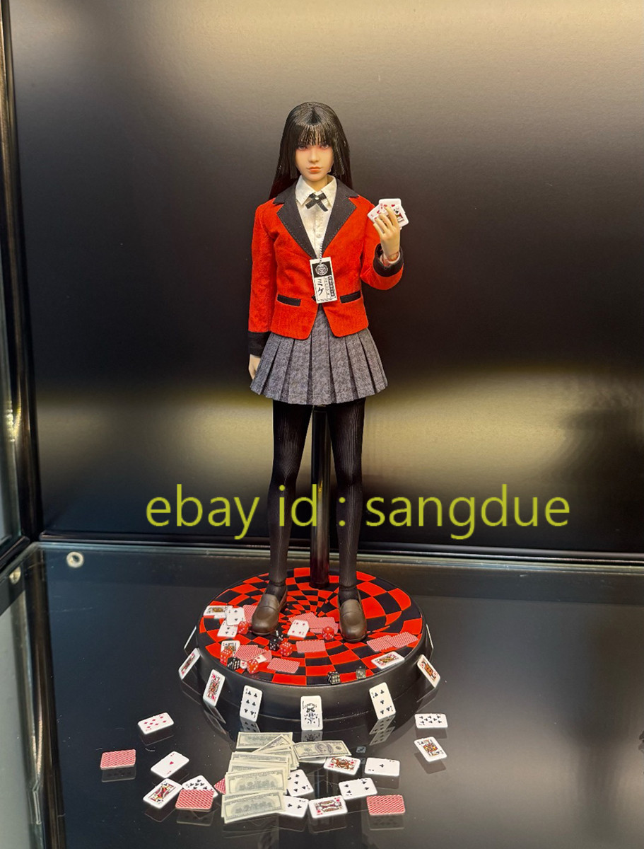 Modellino JKTOYS K-009 1/6 Jabami Yumeko ��ケグルイModello 12'' in magazzino