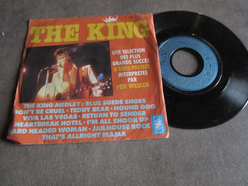vinyle 45 tours  pete willcox the  king saban 2097 896