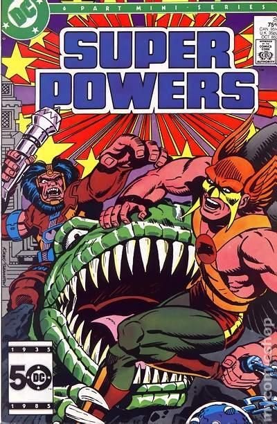 Super Powers #2 VF 8.0 1985 Immagine Stock