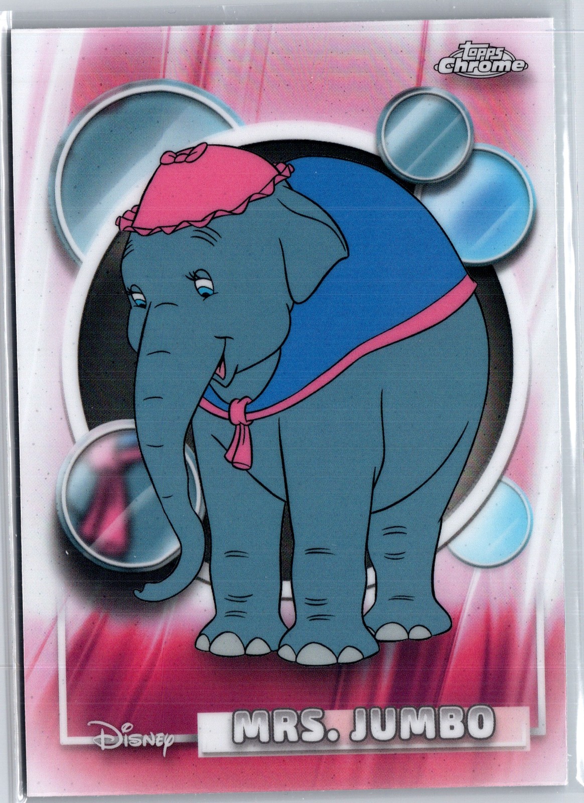 2026 Topps Chrome Disney Mrs. Jumbo #87 rifrattore