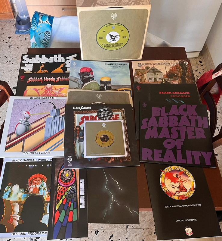 Black sabbath vinil collector