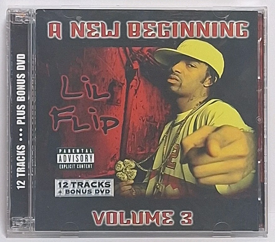 Lil Flip New Beginning 3 CD 2006 VG Very Good Condition Rare OOP Fast Shipping 