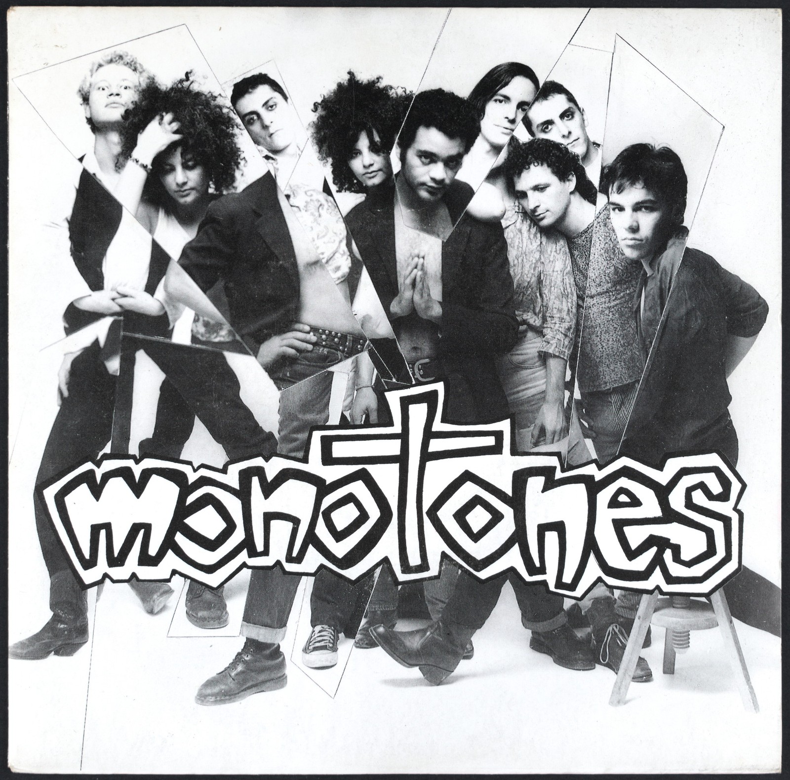 MONOTONES - Sad and Alone - 1988 France SP 45 tours