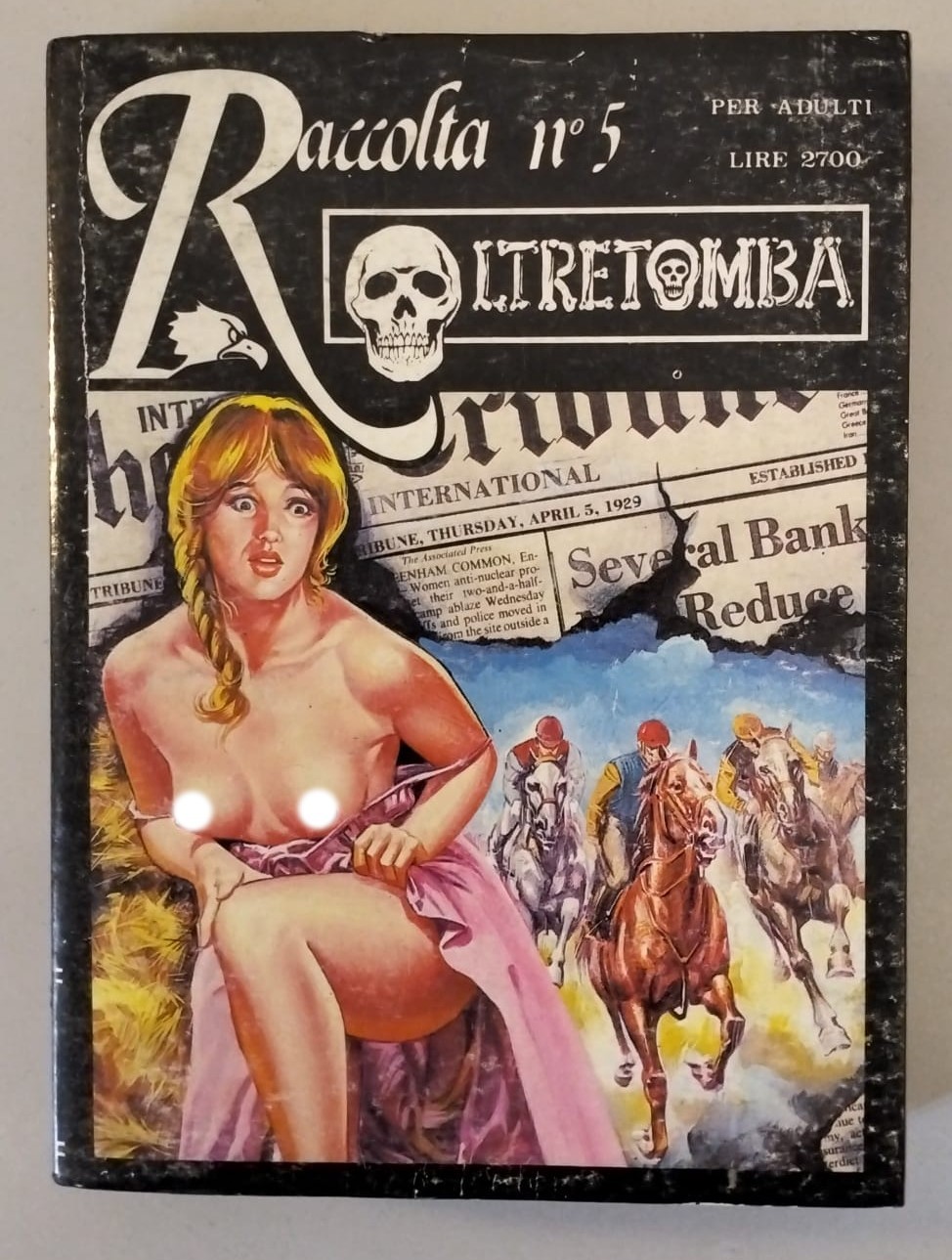 OLTRETOMBA - RACCOLTA N. 5 - 3 Storie complete anni '80 
