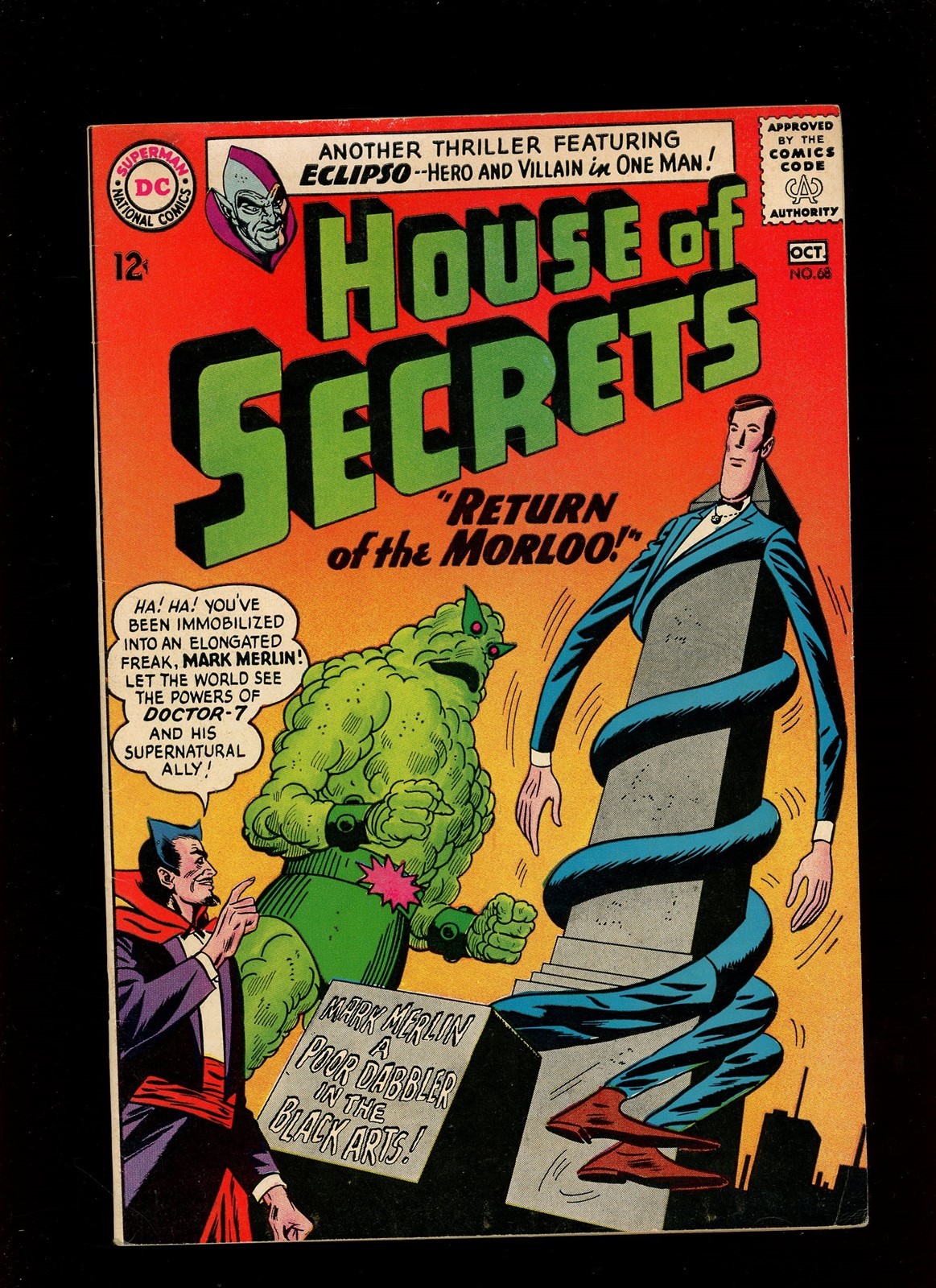 House of Secrets #68 1964 FN- 5.5 High Definition Scans**