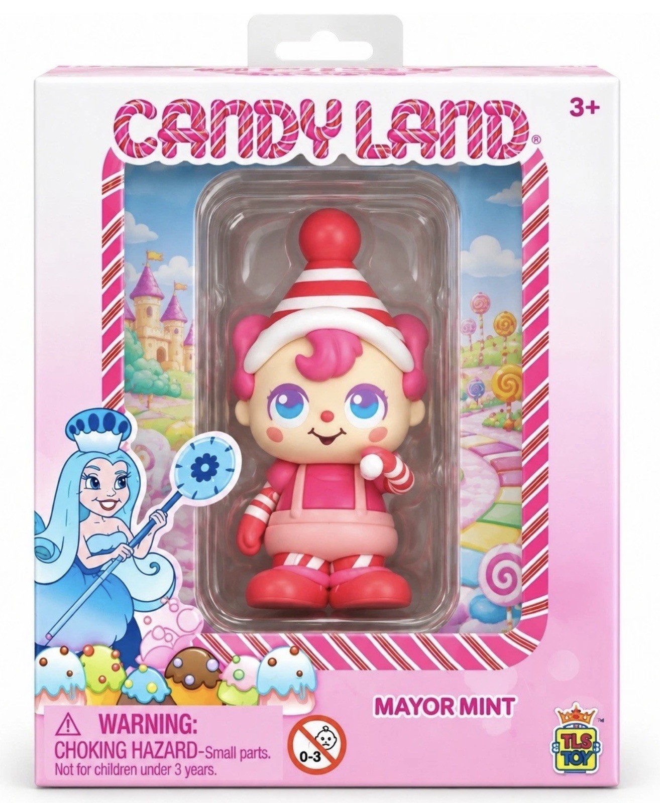 Figurina in vinile Candyland Mayor Cheebee Cuties 2,5" come nuova