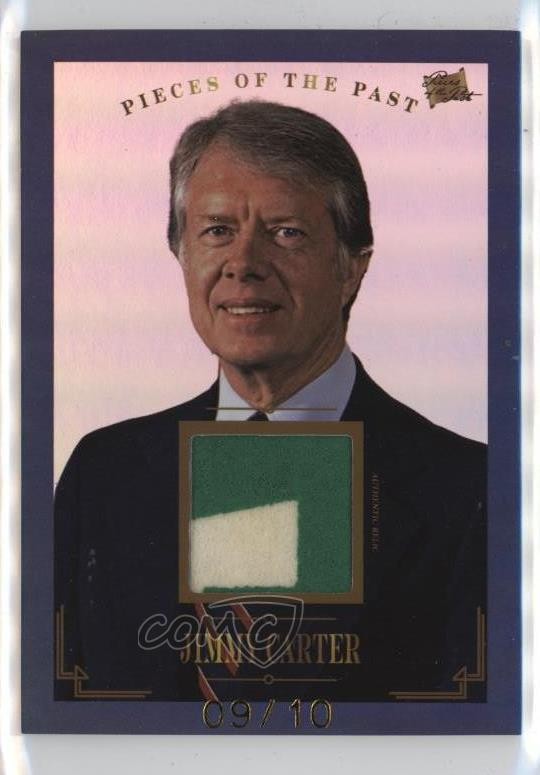 2023 Pezzi del Passato Storico Edizione Premium Blu 9/10 Jimmy Carter 4z8