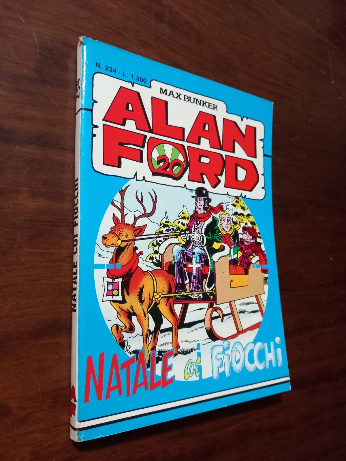 B6490  ALAN FORD I SERIE N° 234 NATALE COI FIOCCHI 1988 OTTIMO