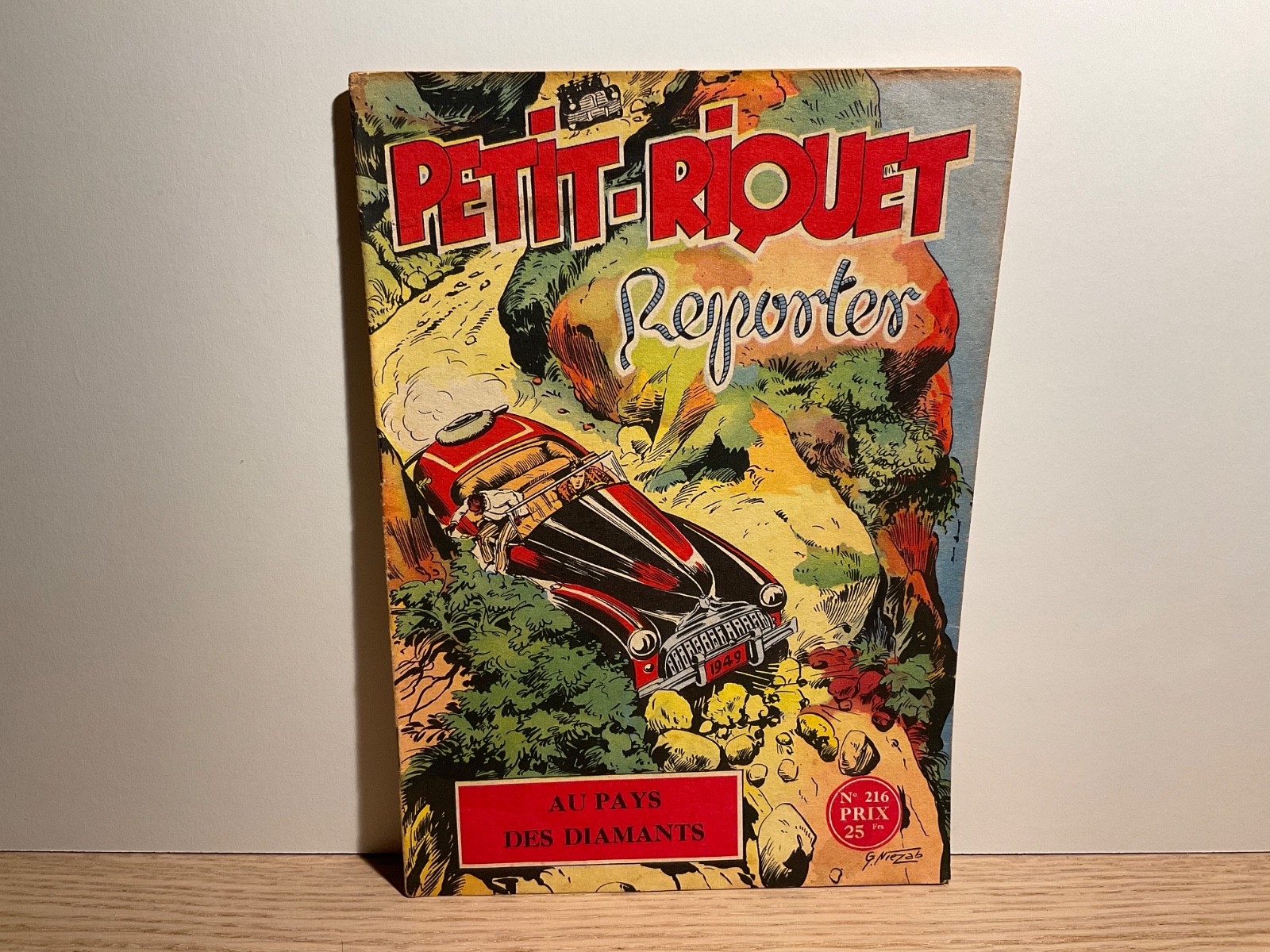 PETIT-RIQUET reporter n°216 NIEZAB. Récit complet 1956