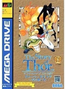 The Story of Thor MD Import Japan Mega Drive SEGA modulo libro JP