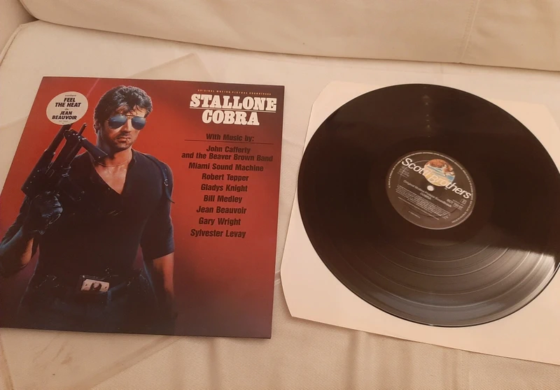 Vinile 33 giri sylvester stallone cobra