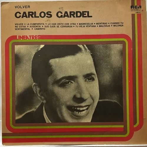 Carlos Gardel - Volver - Vinilo Lp Impecable 