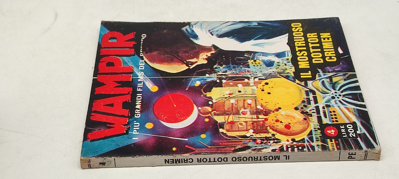Wampir N 4 Il Mostruoso Dottor Crimen Ponzoni Editore da Resa [y11]