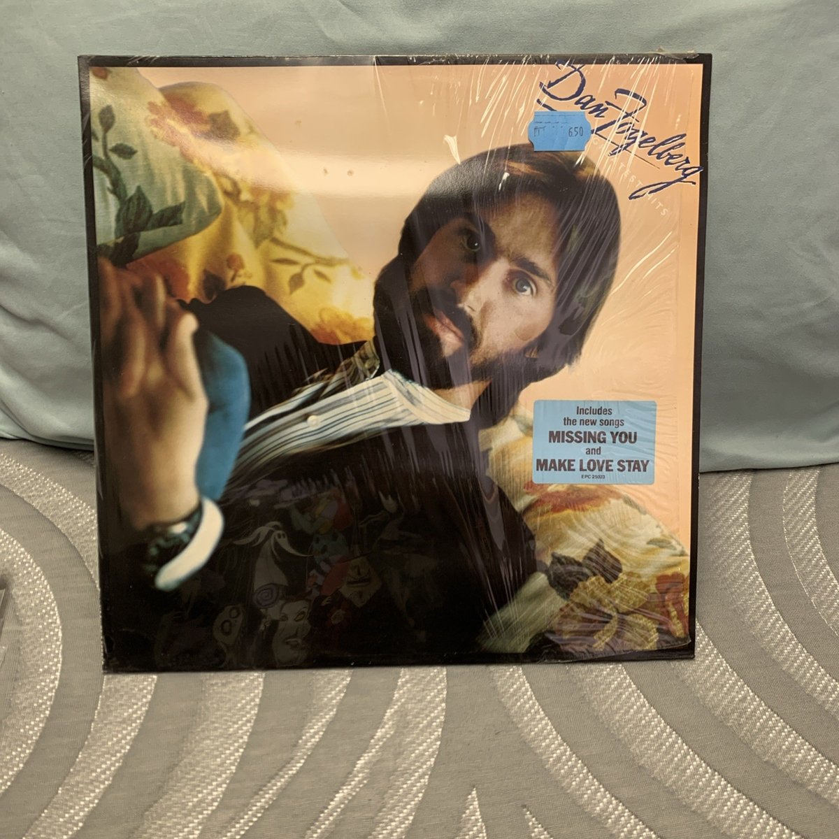 Dan Fogelberg Greatest Hits LP Vinyl 12" Stereo Epic Rock Black Cardboard