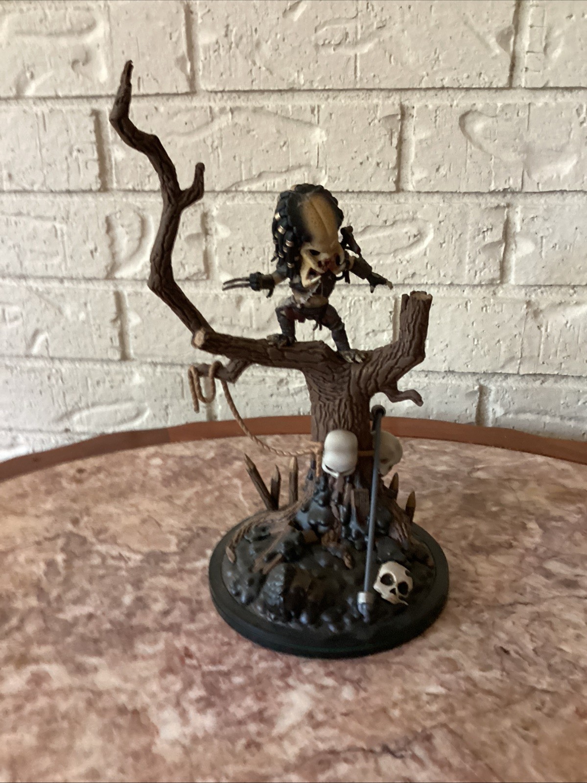 Statua Predator Q-Fig Max Elite Figura da Collezione #104 Quantum Mechanix 10" 
