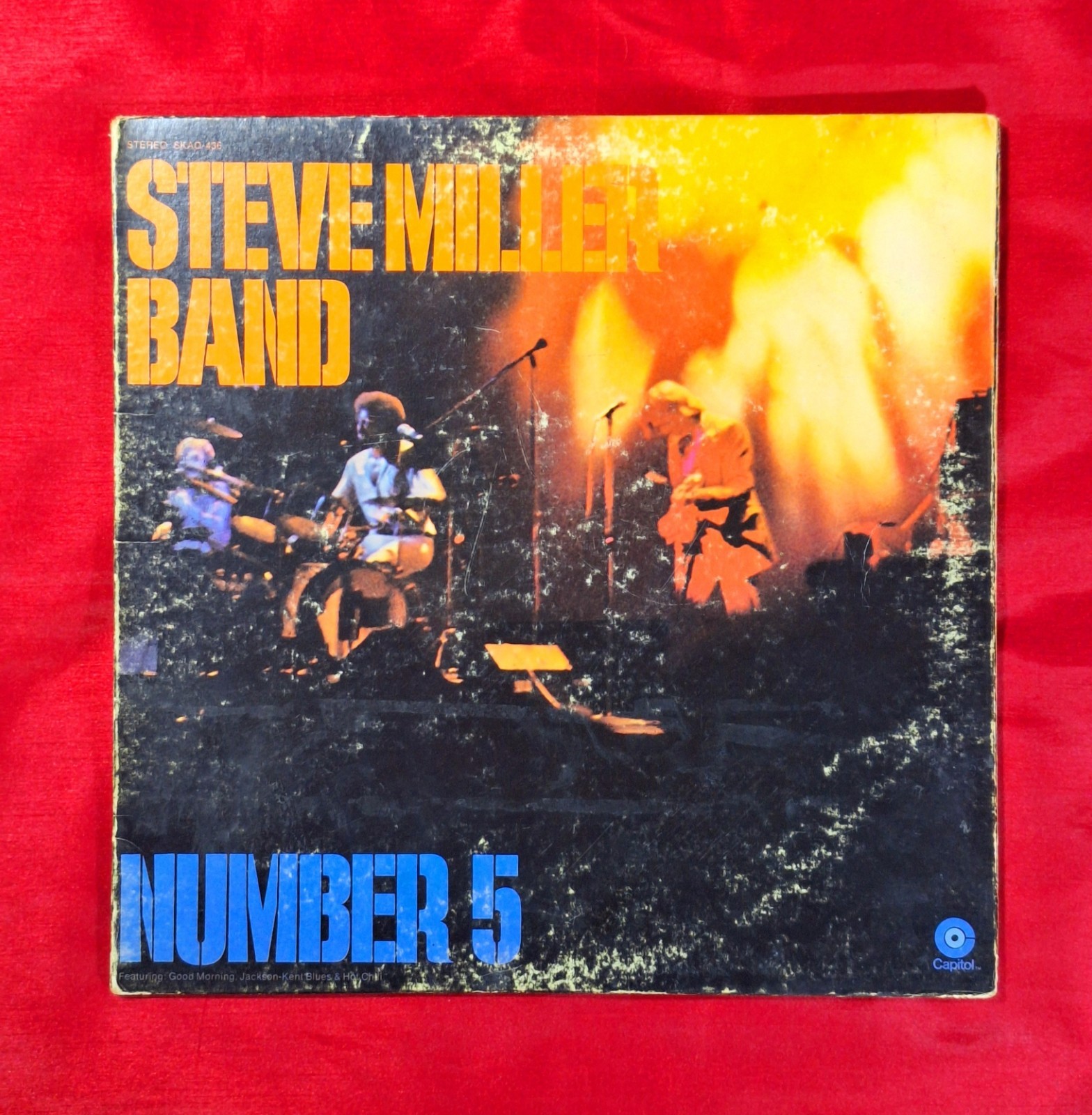 STEVE MILLER BAND "Number 5" 1970 Vinyl LP Capitol SKAQ436 Gatefold PLAYS GREAT