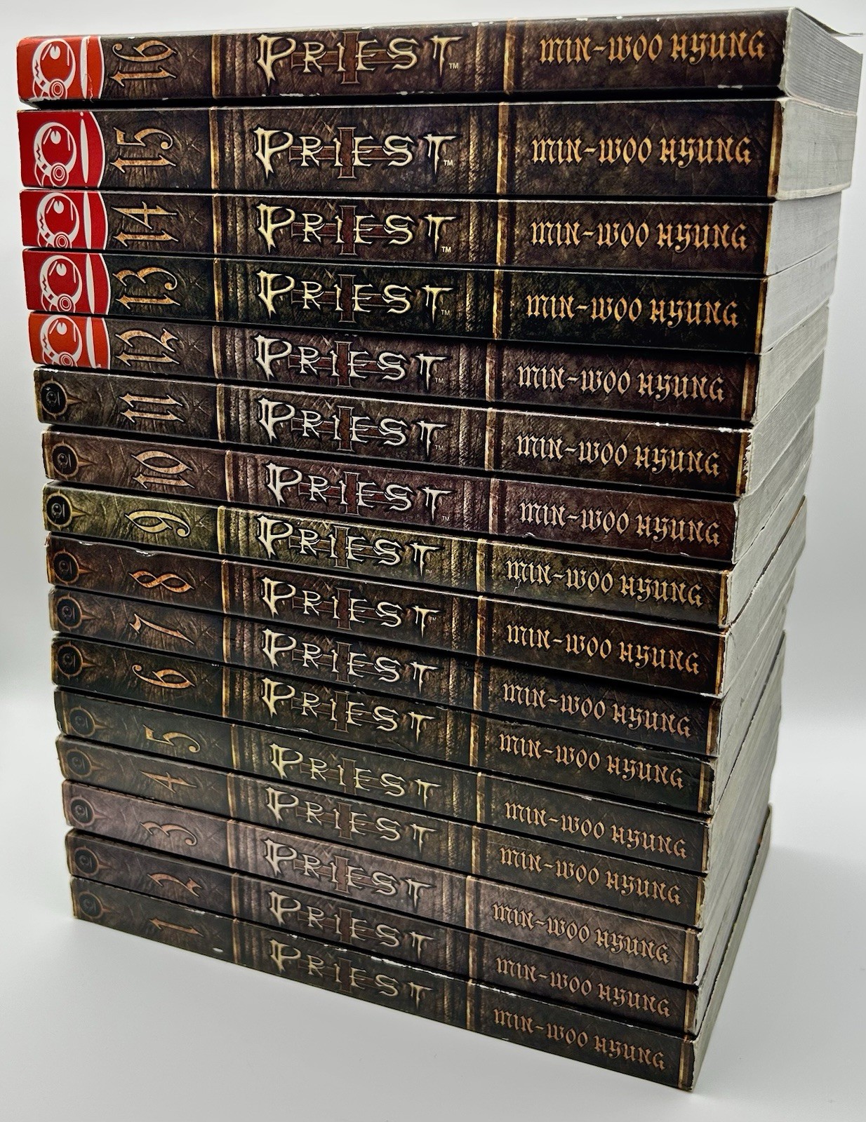 PRIEST Manga Manhwa Vol 1-16 Serie COMPLETA Set Min-Woo Hyung Tokyopop EX Cond.