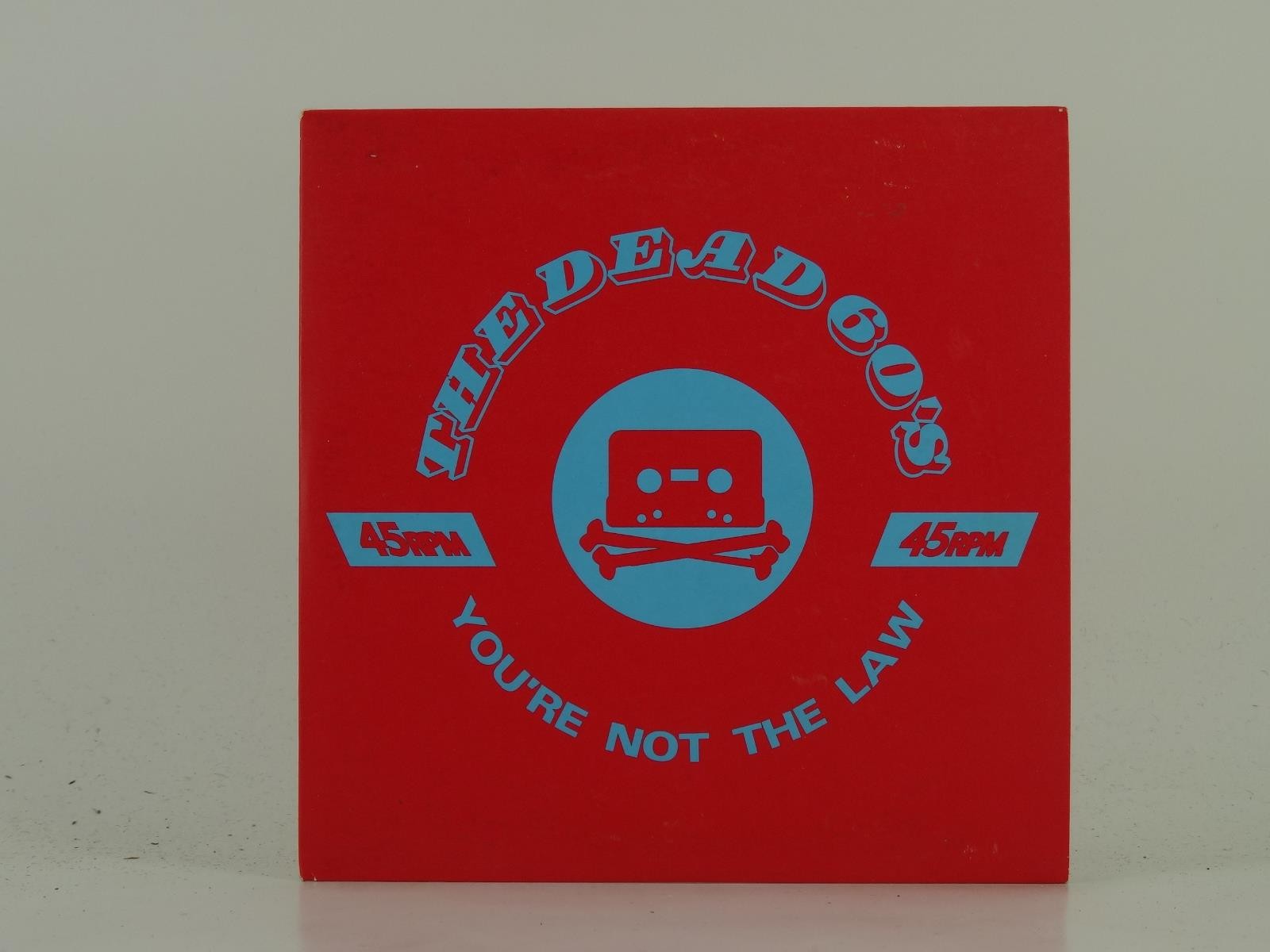 THE DEAD 60S YOU'RE NOT THE LAW (D43) 2 Track Promo CD Single including Card Sle