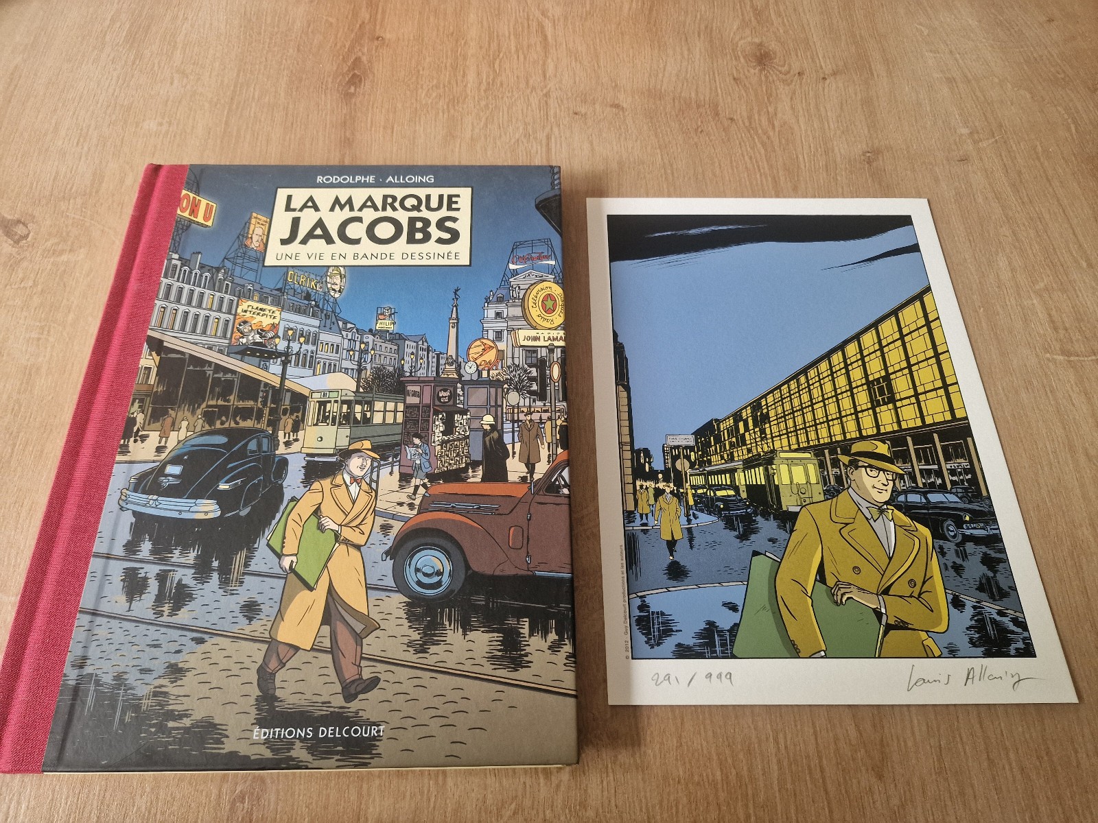 BD EO + Ex -libris signé nté la marque Jacobs , Rodolphe - Alloing , 2012 , TBE