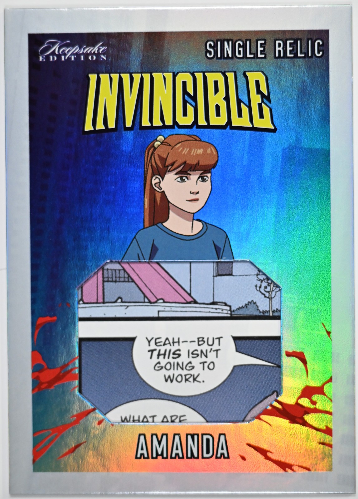 Invincible Stagione 2 Keepsake Amanda Reliquia Singola