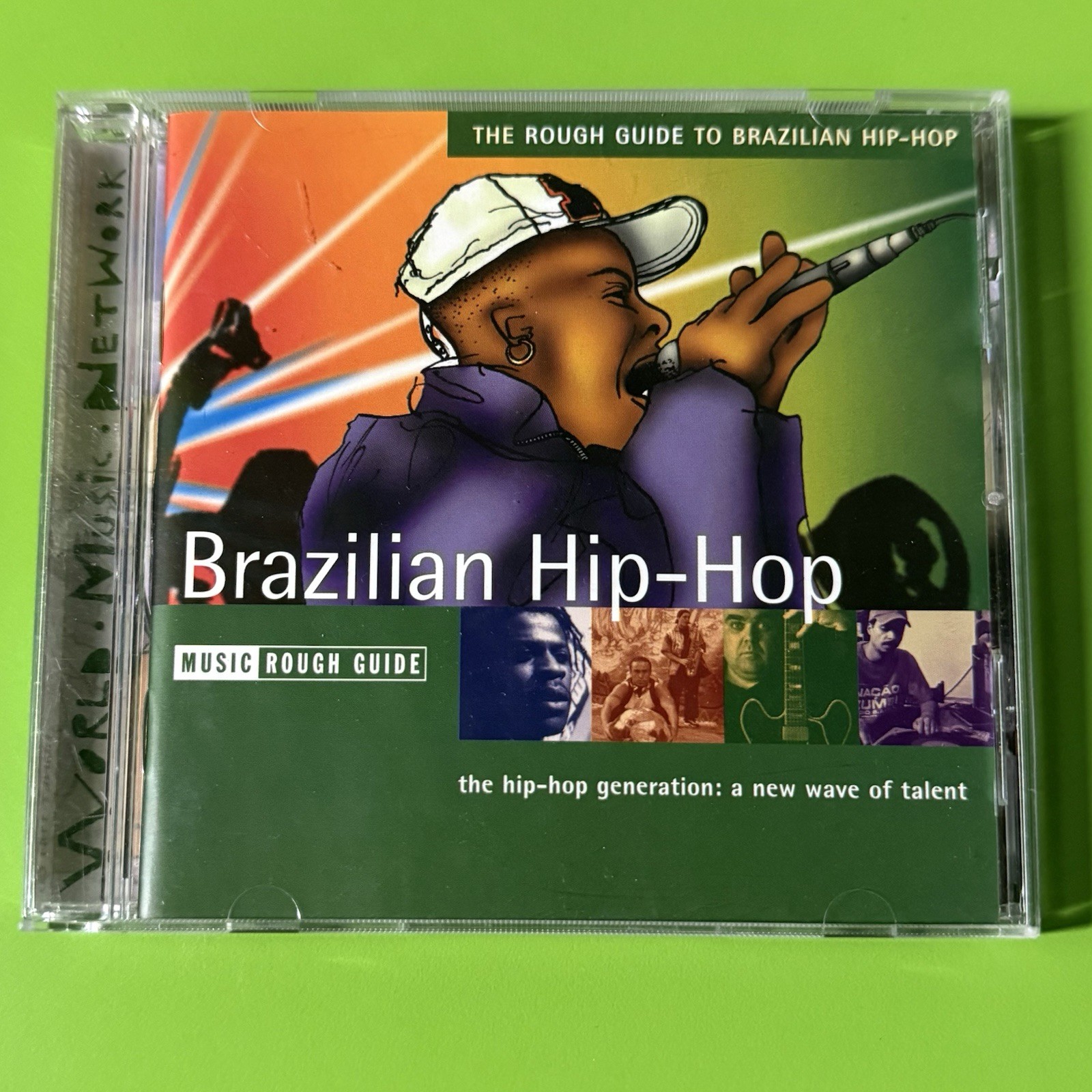 Various ‎– The Rough Guide To Brazilian Hip-Hop CD Jazz 2004 UK Funk Samba Jazzy