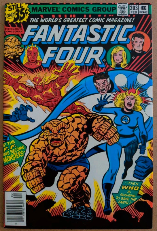 Fantastic Four #203 1978 NM-